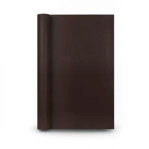 Plain Vinyl Wallpaper 15.6m x 106cm Dark Brown