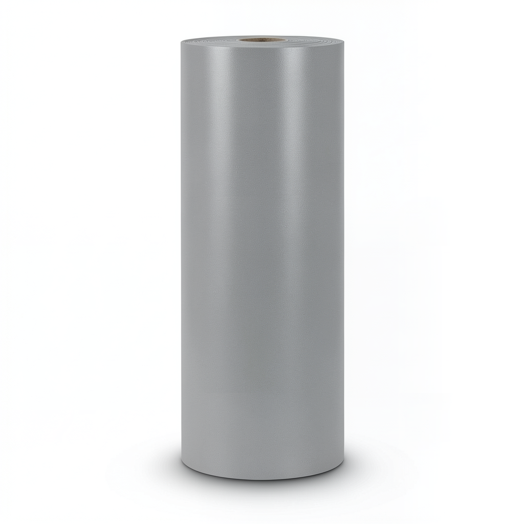 Plain Vinyl Wallpaper 15.6m x 106cm Gray