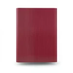 Plain Vinyl Wallpaper Length 15.6m Width 106cm Tuscan Arctic Red