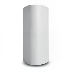Plain Vinyl Wallpaper 15.6m Length, 106cm Width, Pastel Gray