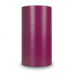 Plain Vinyl Wallpaper 15.6m×106cm, Dark Pink Color