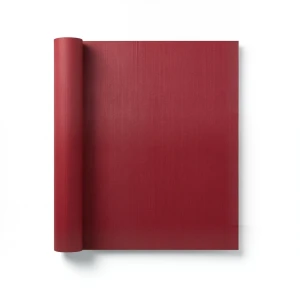 Plain Vinyl Wallpaper Length 15.6m Width 106cm Tuscan Arctic Red