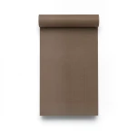 Plain Vinyl Wallpaper 15.6m×106cm, Plain Brown Color