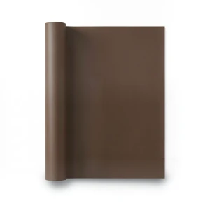 Plain Vinyl Wallpaper 15.6m x 106cm Brown Color