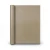 Plain Vinyl Wallpaper 15.6m Length, 106cm Width, Brown Beige - Image 1