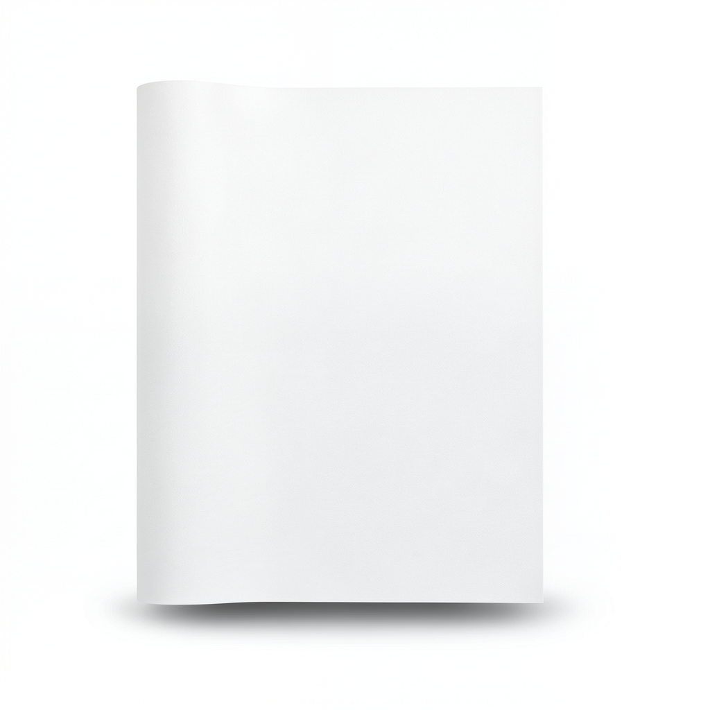 Plain Wallpaper 15.6m × 106cm Dark White Color
