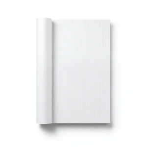 Plain Vinyl Wallpaper 15.6m×106cm Snowy Color