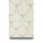 Italian Wall Decoration Light Beige Color, Length 10m, Width 1.06m, Model 85068