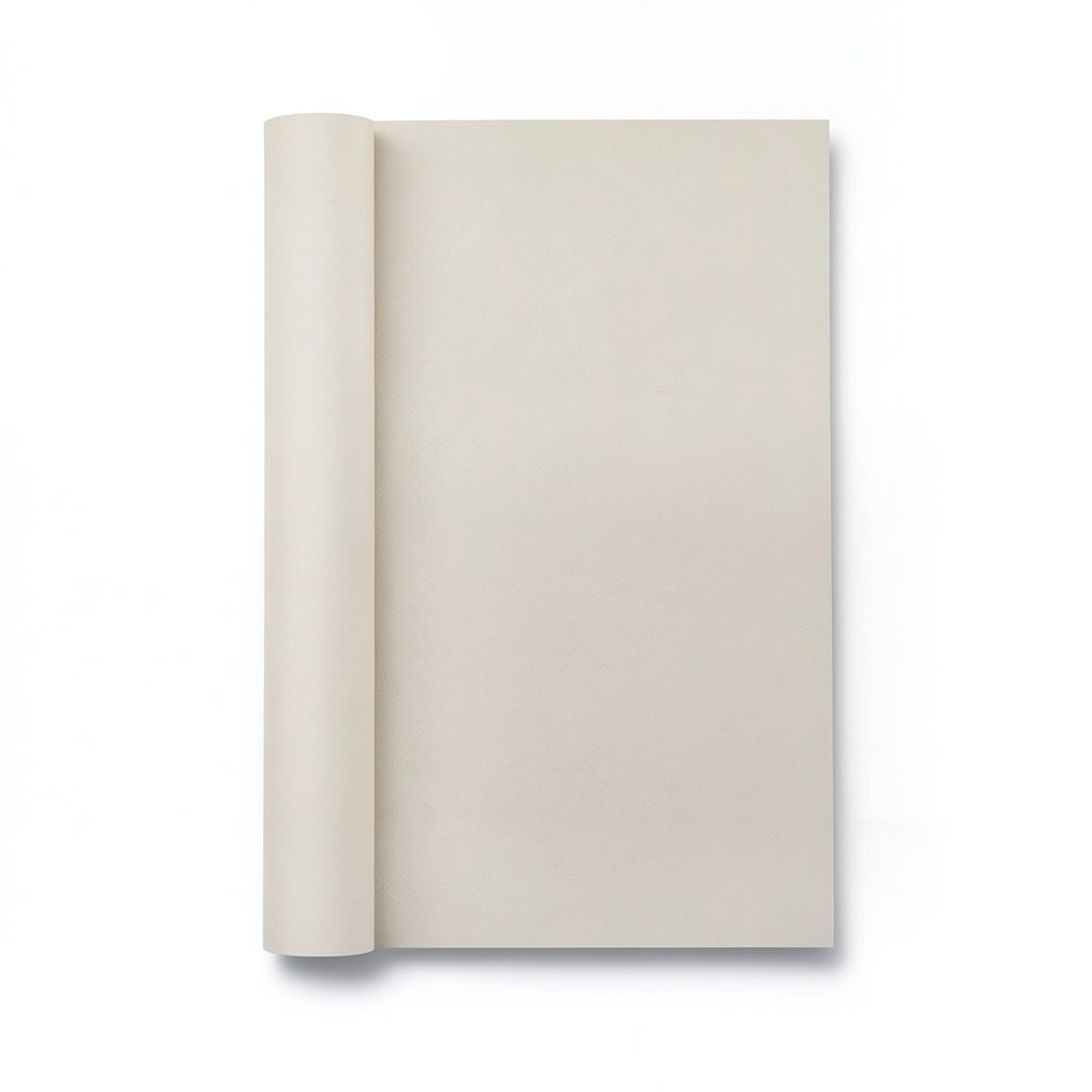 Plain Wallpaper 15.6m × 106cm Beige Color