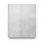 Italian Patterned Wall Decoration, Size 10m×1.06m, Light Gray Color, Model 5833