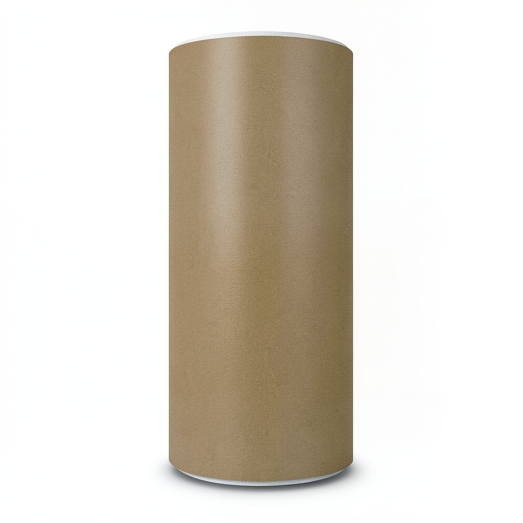 Plain Vinyl Wallpaper 15.6m×106cm Desert Brown