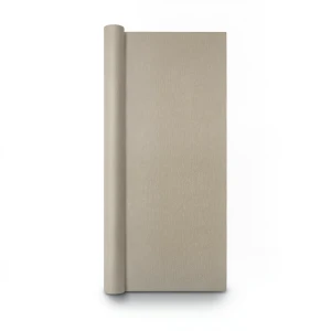 Plain Vinyl Wallpaper 15.6m Length, 106cm Width, Brown Beige
