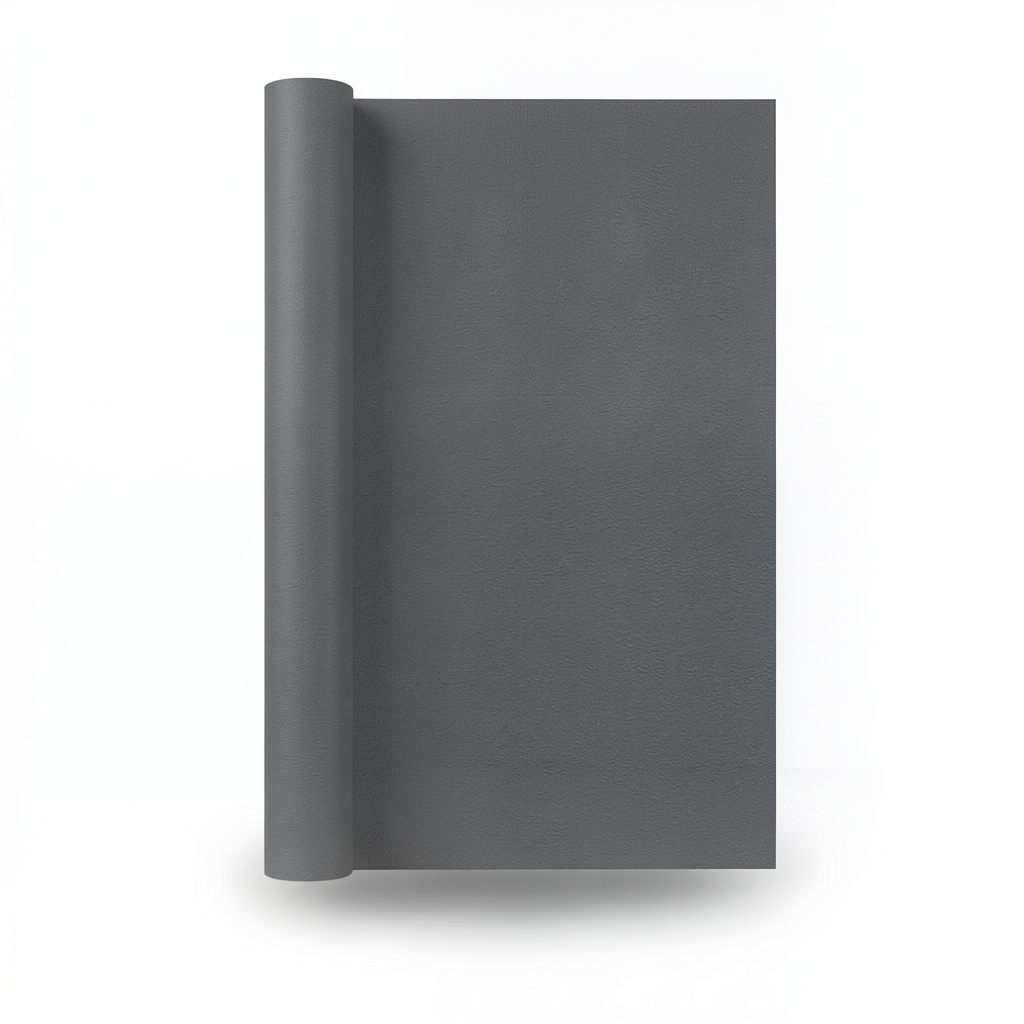 ورق جدران سادة 15.6 م × 106 سم رمادي داكن