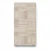Patterned Wall Covering, Light brown to beige Color, Length 10m, Width 1.06m, Model 5840 