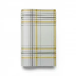 Wallpaper, Striped Design, Gray with yellow and brown Color, Size 15.6m×106cm 