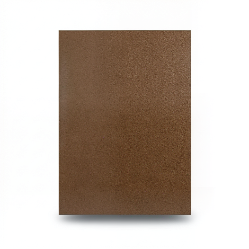 Plain Wall Covering 15.6m × 106cm Brown Color