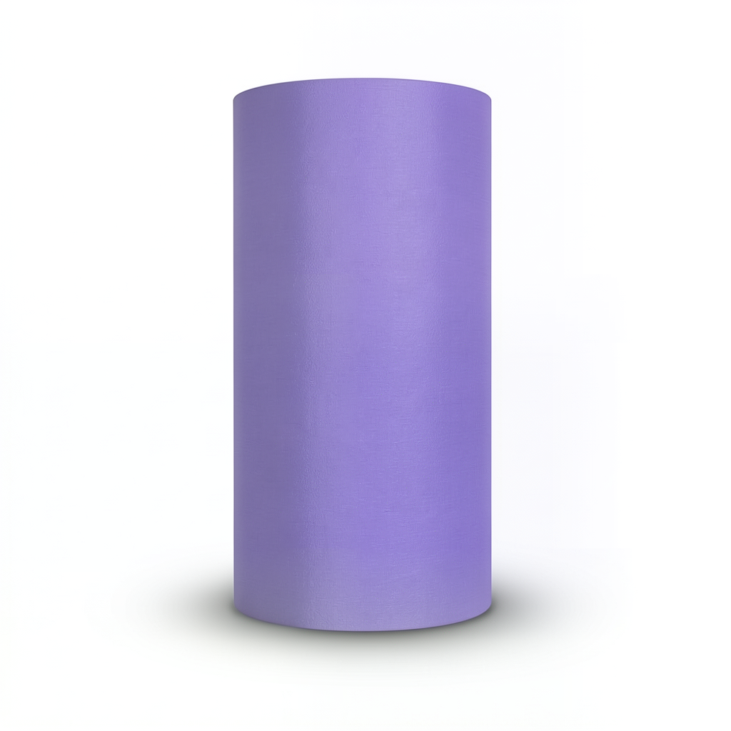 Plain Wall Covering 15.6m × 106cm, Purple Color