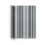 Wallpaper, Striped Design, Gray with dark grey Color, Size 15.6m×106cm