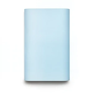 Plain Wall Covering 15.6m × 106cm Sky Blue Color