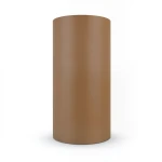 Plain Wall Covering 15.6m × 106cm, Tanned Brown Color