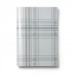 Wallpaper, Striped Design, Gray with dark grey Color, Size 15.6m×106cm