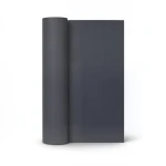 Wallpaper Plain Design Size 15.6m × 106cm Dark Gray Color