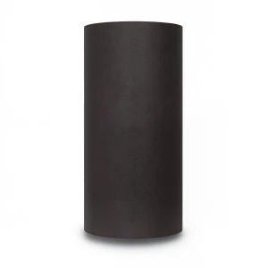 Plain Vinyl Wallpaper 15.6m x 100cm Dark Earthy Brown