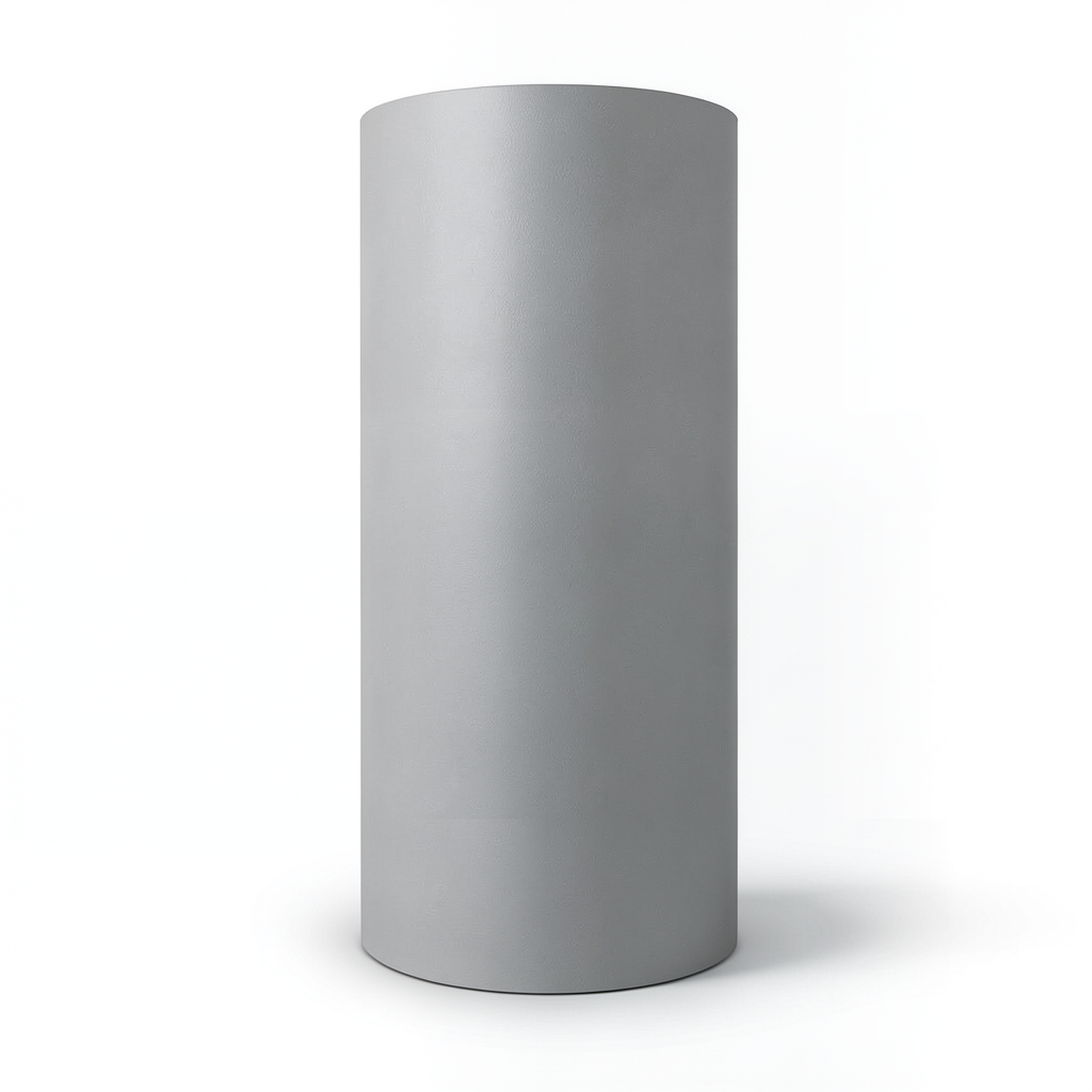 Plain Vinyl Wallpaper 15.6m×100cm Gray Color