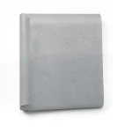 Plain Vinyl Wallpaper 15.6m×100cm Gray Color