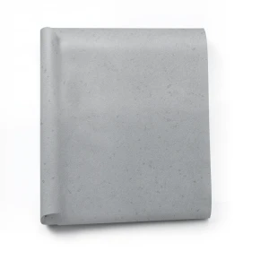 Plain Vinyl Wallpaper 15.6m×100cm Gray Color