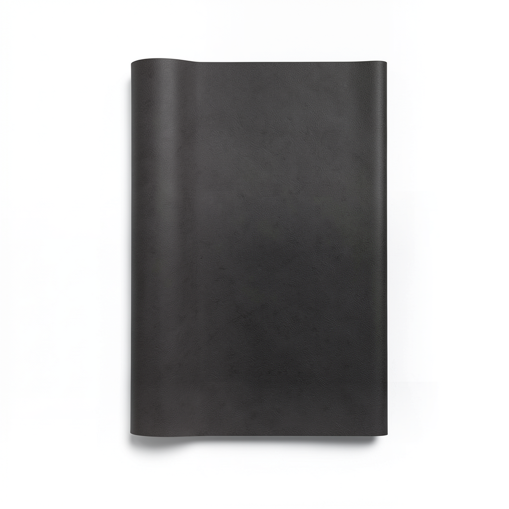Plain Vinyl Wallpaper 15.6m x 100cm Dark Earthy Brown