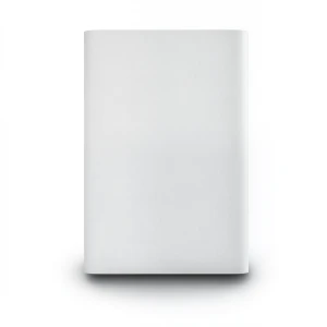Plain Vinyl Wallpaper 15.6m x 100cm Gray White