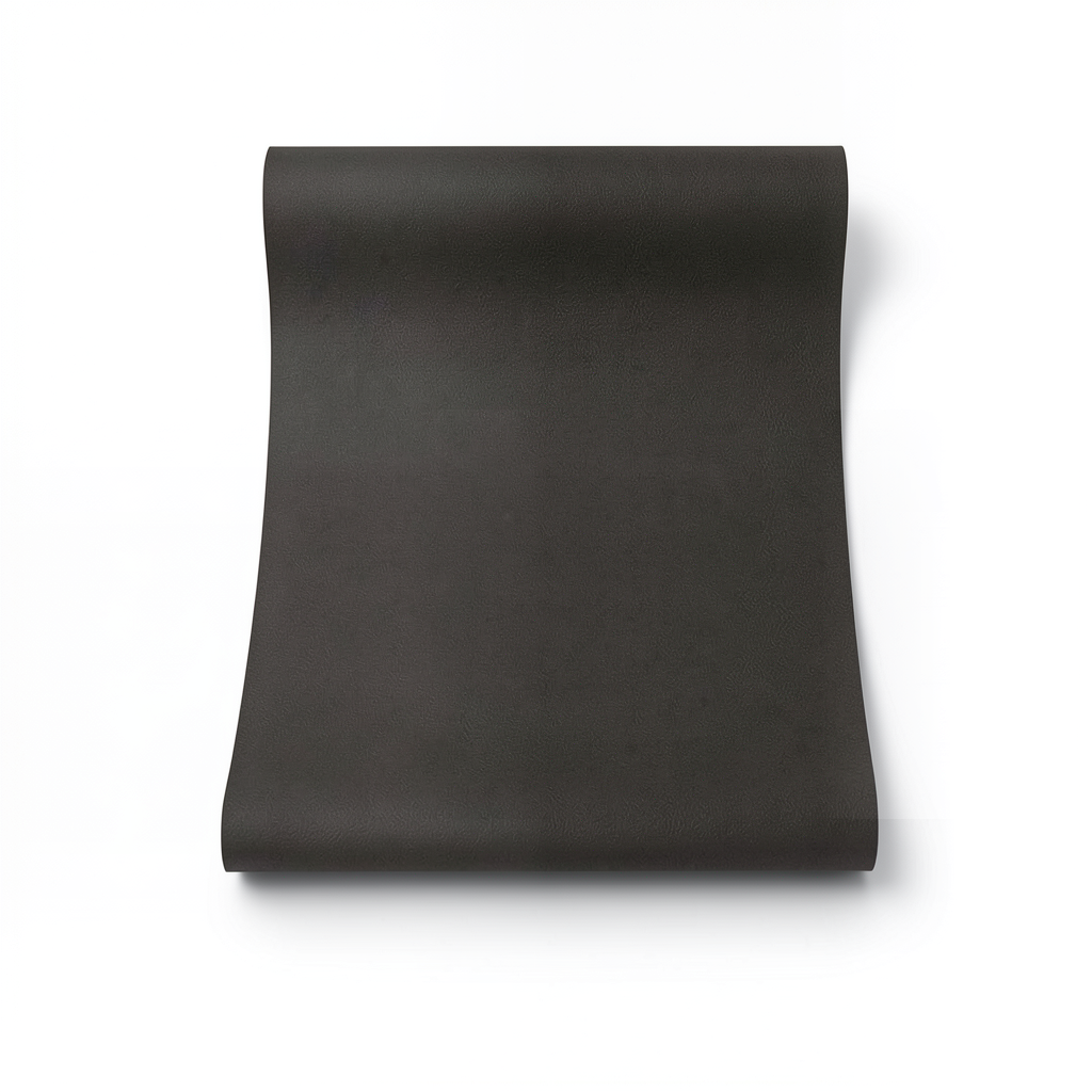 Plain Vinyl Wallpaper 15.6m x 100cm Dark Earthy Brown