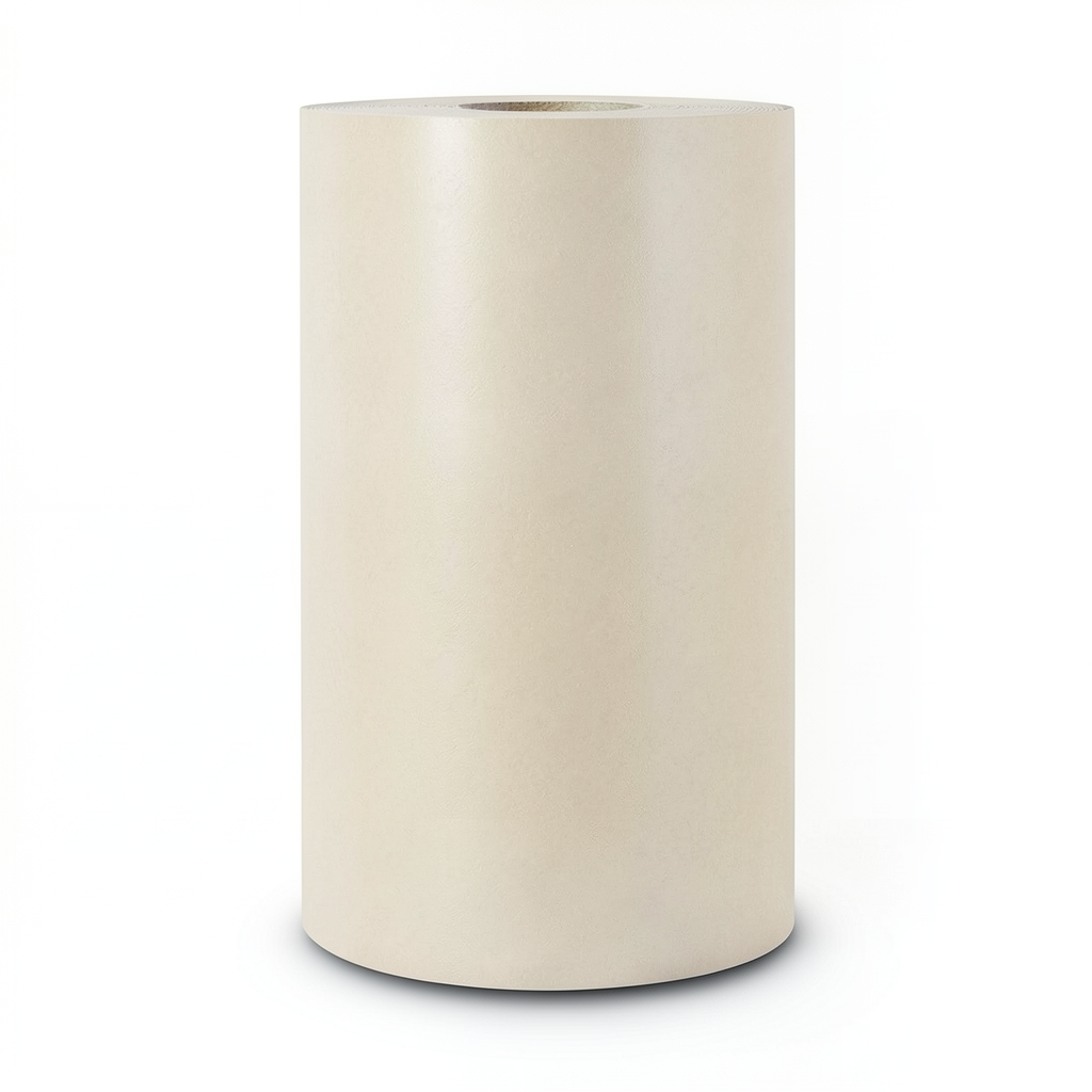 Plain Vinyl Wallpaper 15.6m x 100cm Beige Color
