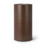 Plain Vinyl Wallpaper 15.6m Length 100cm Width Brown Color