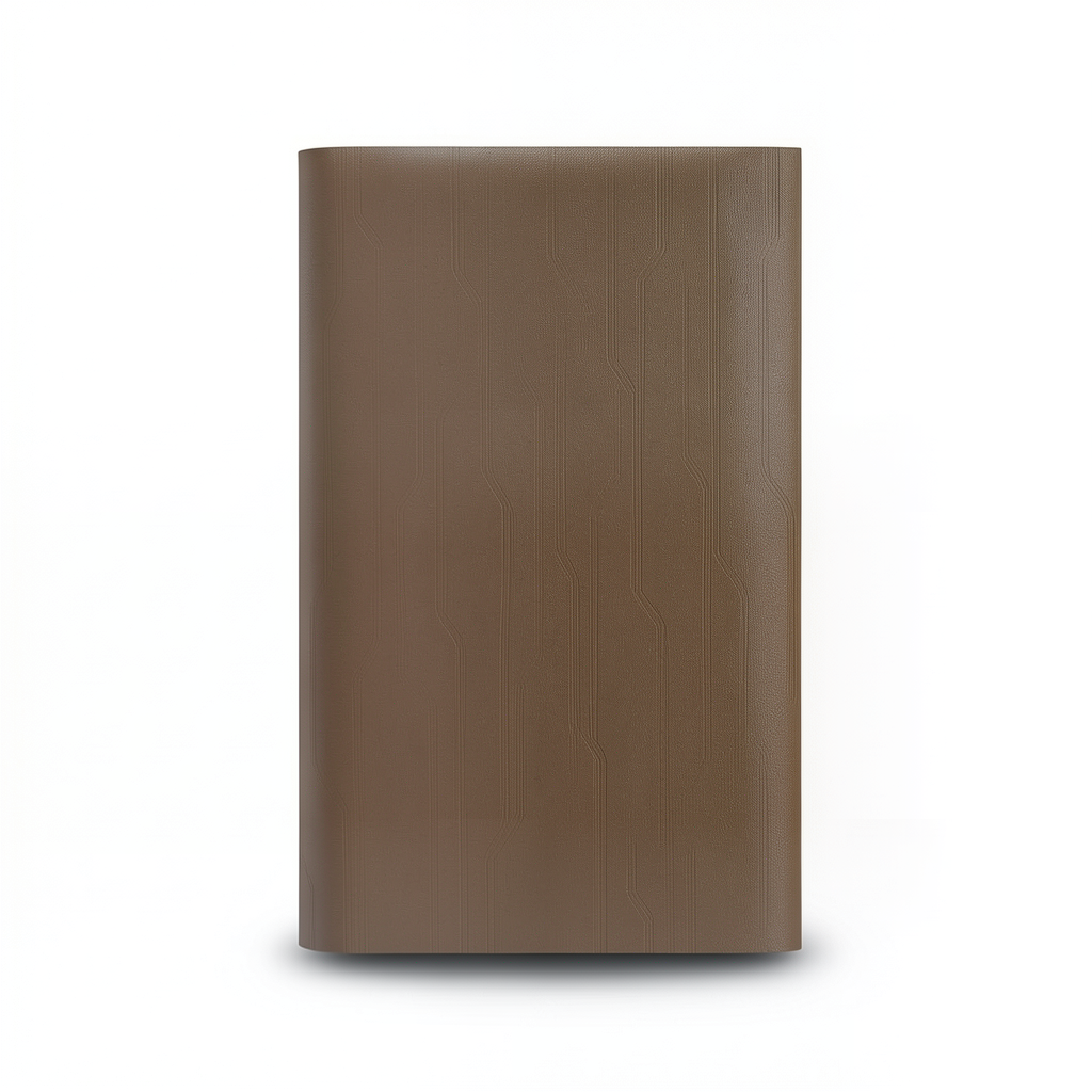 Plain Vinyl Wallpaper 15.6m×100cm Shade Brown