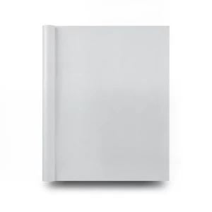 Plain Vinyl Wallpaper 15.6m×100cm Light Gray