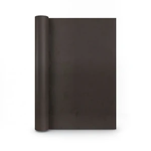 Plain Wallpaper Dark Brown 15.6 m x 100 cm Roll