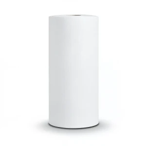 Plain Vinyl Wallpaper 15.6m×100cm White Color