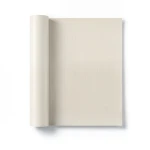 Plain Vinyl Wallpaper 15.6m×106cm Beige Color