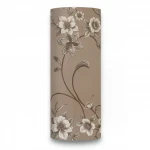 Floral Wall Decoration, Length 10 meters, Width 53 cm, brown with beige Color 