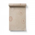 Italian Patterned Wall Decoration, Size 10m×1.06m, light brown Color, Model 5858  