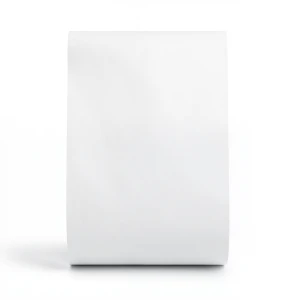 Plain Vinyl Wallpaper 15.6m×100cm White Color