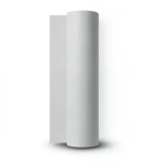 Wallpaper Plain Design 15.6m x 106cm Light Gray