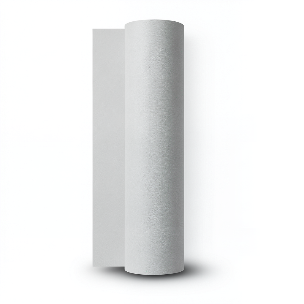 Wallpaper Plain Design 15.6m x 106cm Light Gray