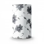 Floral Wallpaper, Size 10m × 53 cm, black and white color