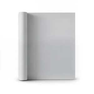 Plain Wallpaper 15.6m × 106cm Light Gray Color