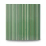 Striped Wall Covering, green with beige Color, Length 10m, Width 1.06m, Model 5826 