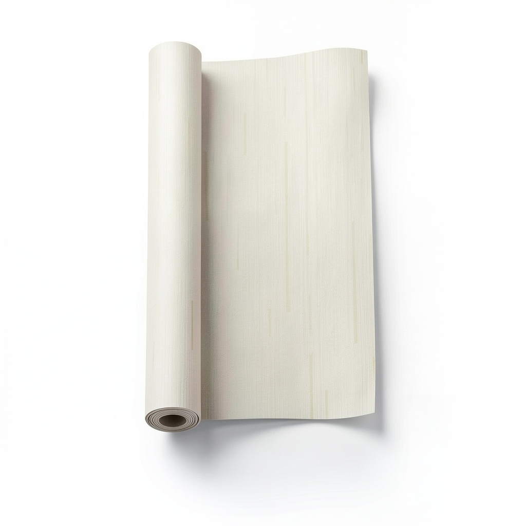 Wallpaper Plain Design Light Beige, Size 15.6m × 106cm