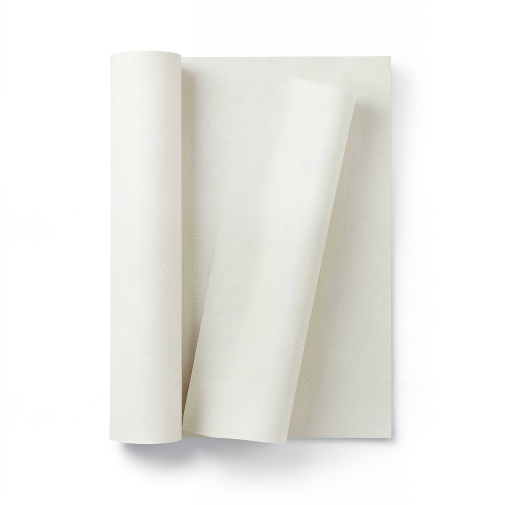 Plain Wallpaper 15.6m × 106cm Light Beige Color